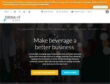 Tablet Screenshot of drink-it.com